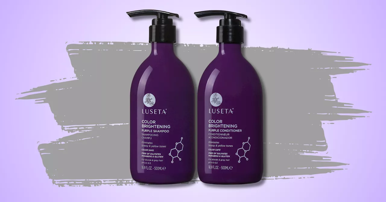 This Brightening Shampoo & Conditioner Leaves Gray Hair 'Luminescent' — And It's Salon-Quality At A Budget Price