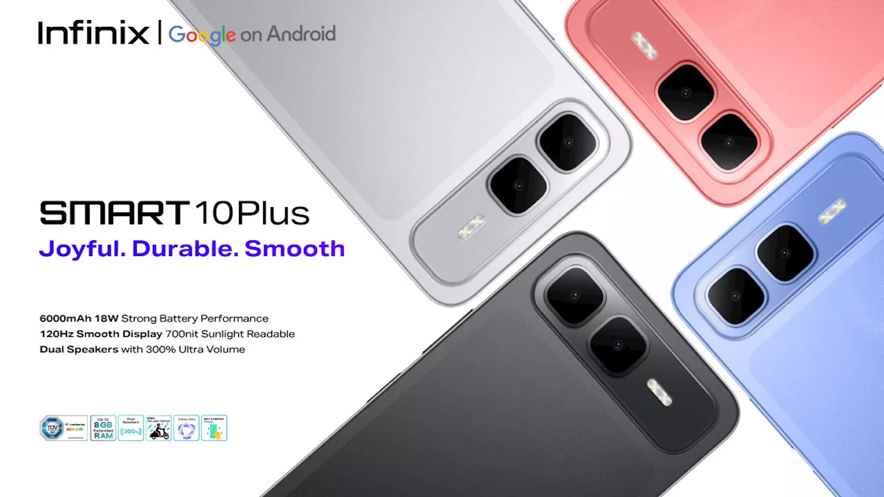 Infinix unveils SMART 10 Series, reimagining everyday smartphones with AI, seamless sharing, durable design