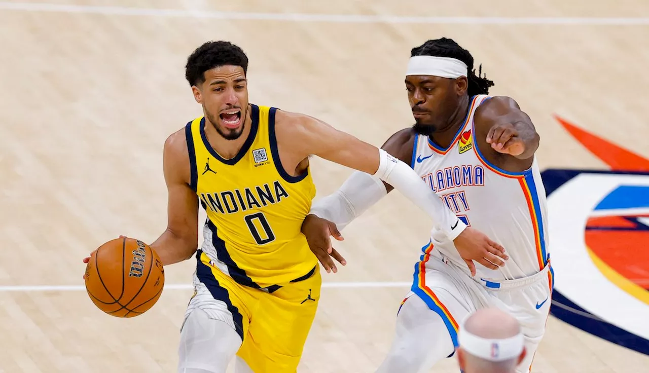 Pacers’ Tyrese Haliburton believed to have right calf strain