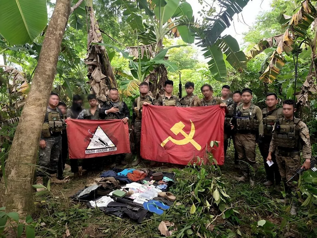 Army, police seize abandoned communist hideout, arms cache in Capiz