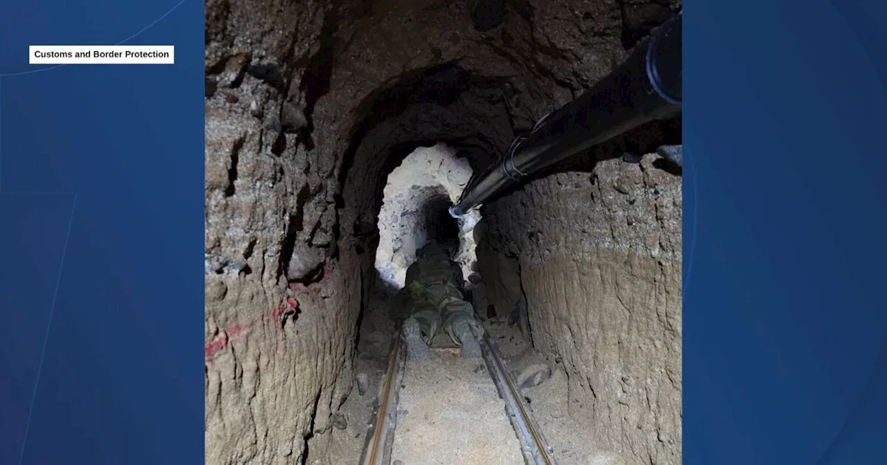 Border Patrol agents discover incomplete drug-smuggling tunnel under Otay Mesa Port of Entry