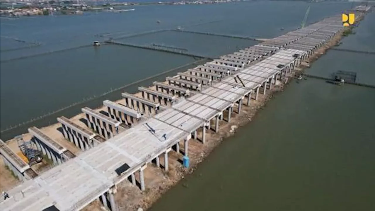 Proyek Tol Nyambung Tanggul Laut Dikebut, Semarang-Demak Sejengkal