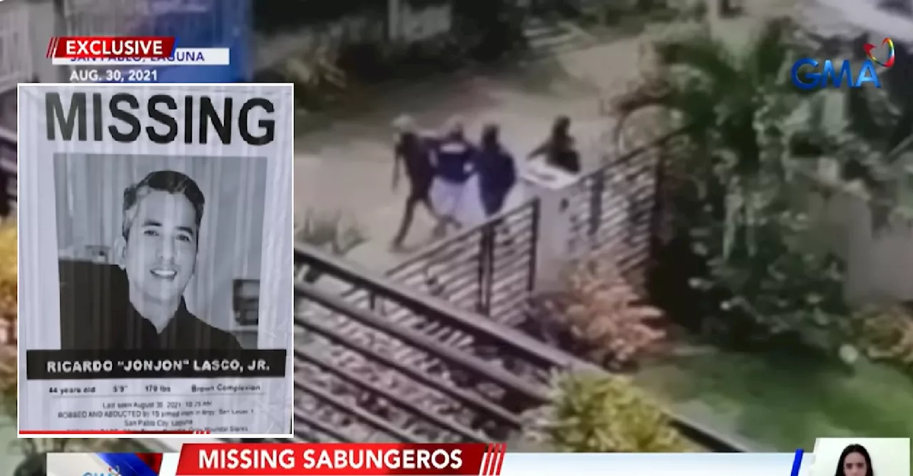Pagdukot kay Ricardo Lasco noong 2021, may kinalaman umano sa 'piniratang' online sabong broadcast