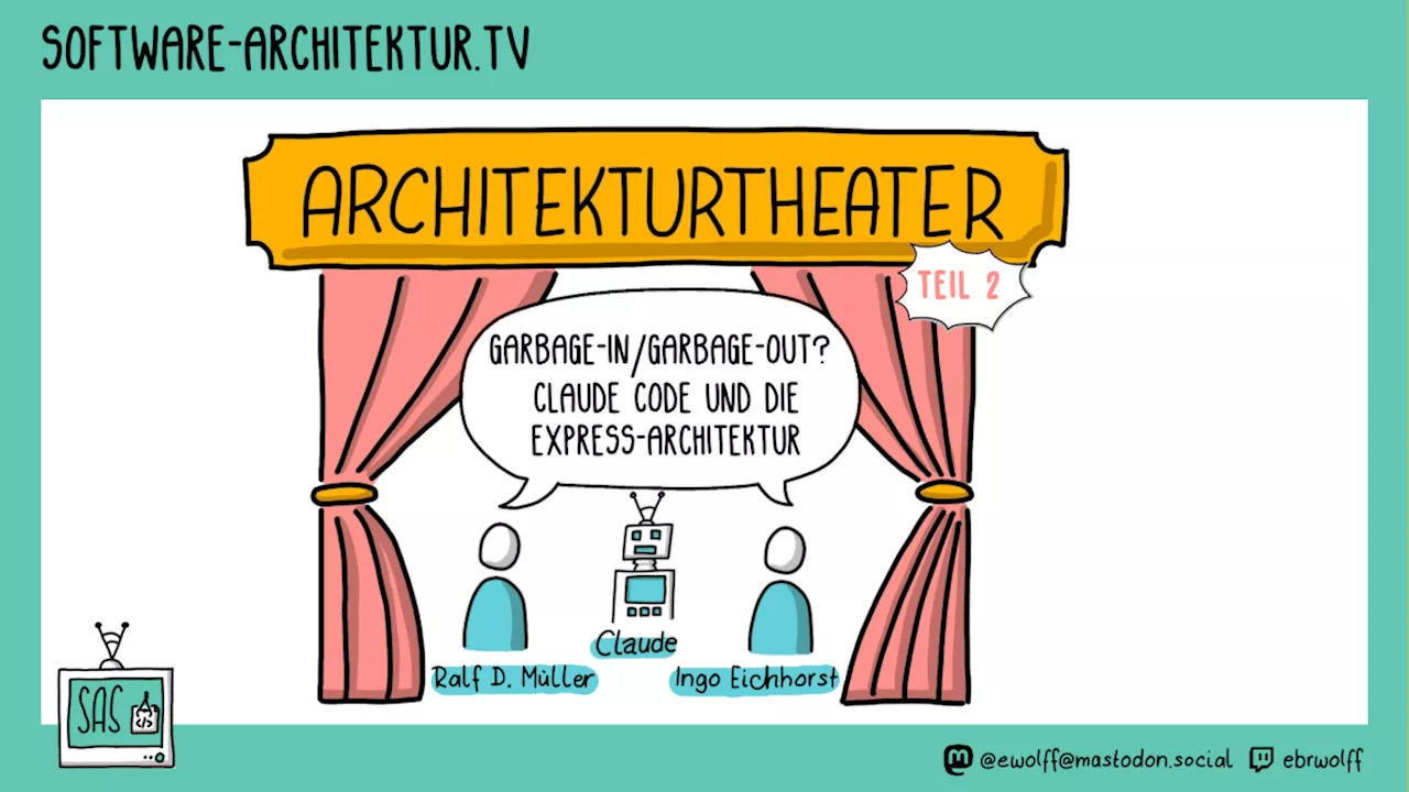 software-architektur.tv: Wie gut LLM Claude coden kann