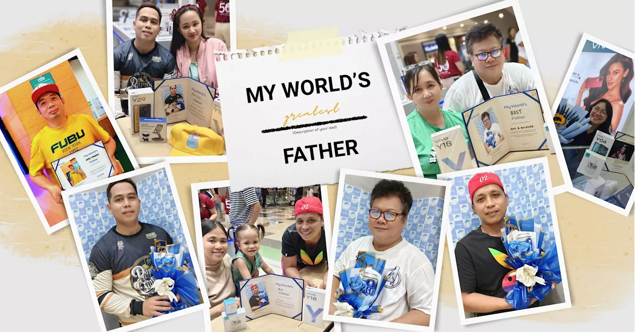 Customers share joy after getting vivo Father’s Day gift