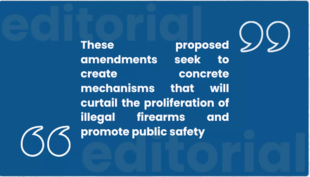 Proposed revisions to Firearms Law