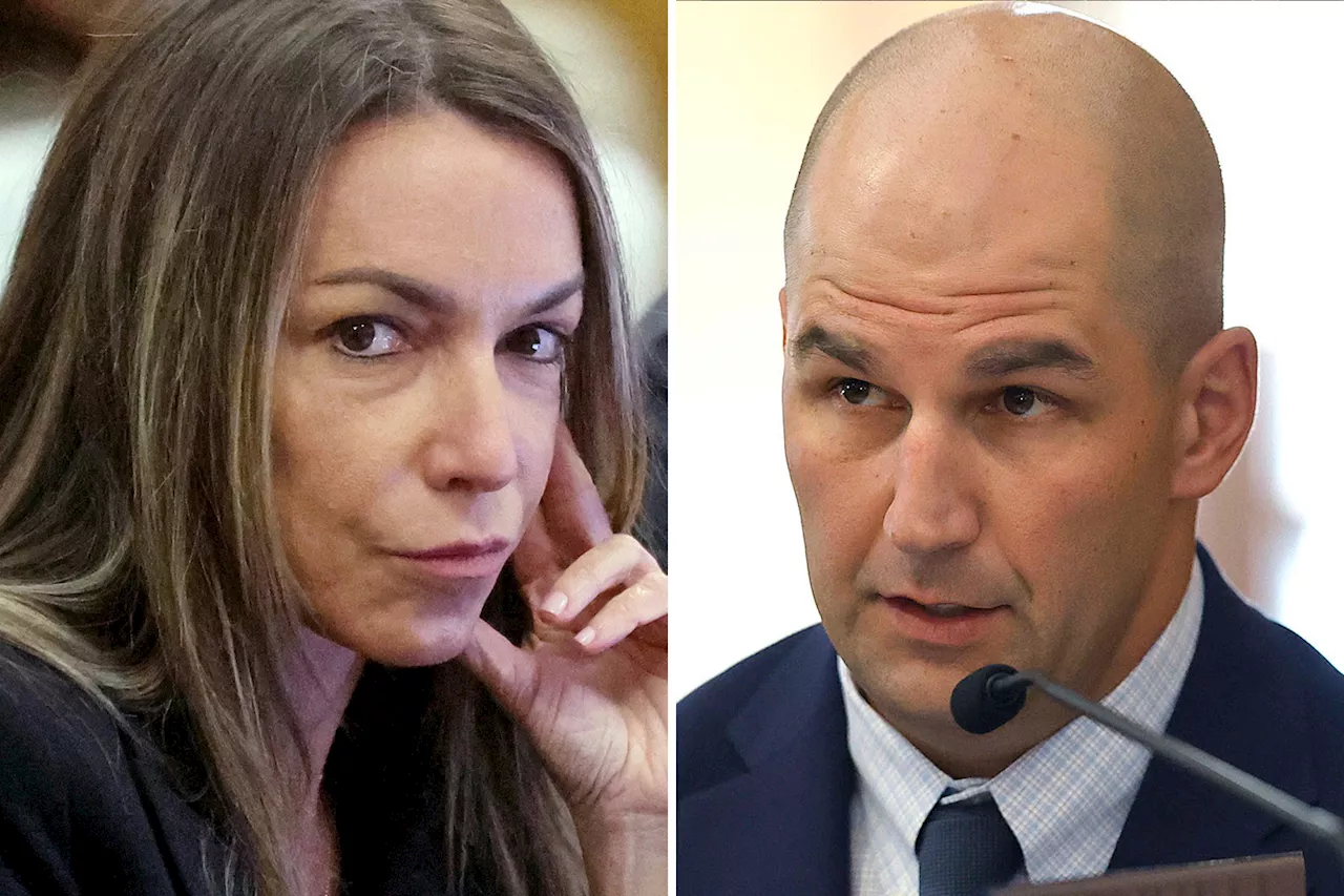Investigator caught sending lewd texts in Karen Read case laughs off question about alleged cover-up