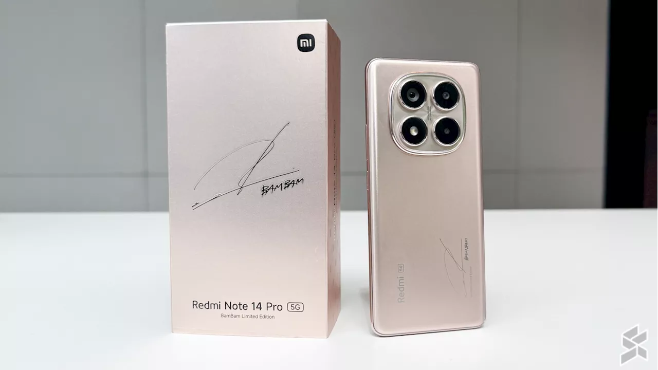 Redmi Note 14 Pro 5G BamBam Limited Edition launches in Malaysia with Sand Gold colour