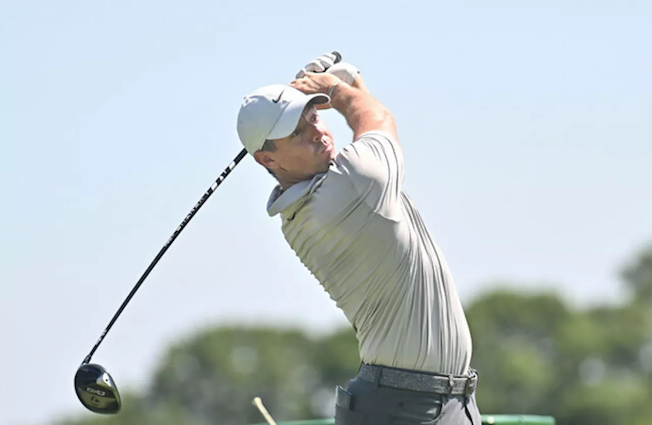 Rory McIlroy trails by two as Scottie Scheffler holds share of lead