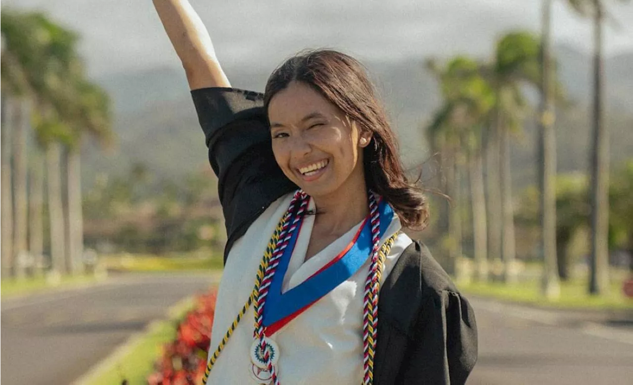 Filipino woman excels in college in Hawaii