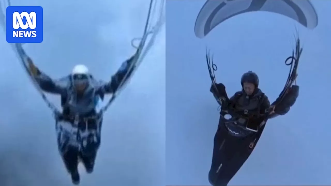 Video of Chinese paraglider Peng Yujiang likely manipulated with AI, experts say