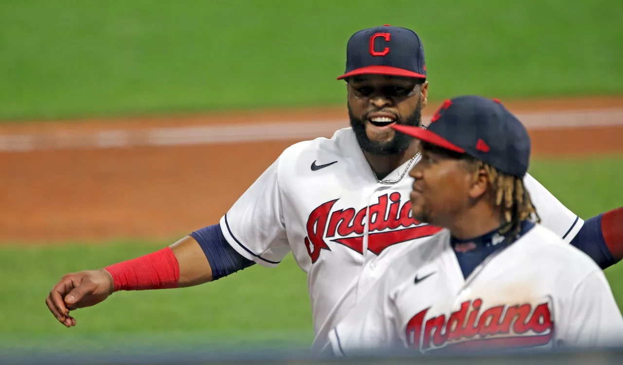 Why teammates call Guardians’ Carlos Santana “Grandpa,” and why he’s having the last laugh