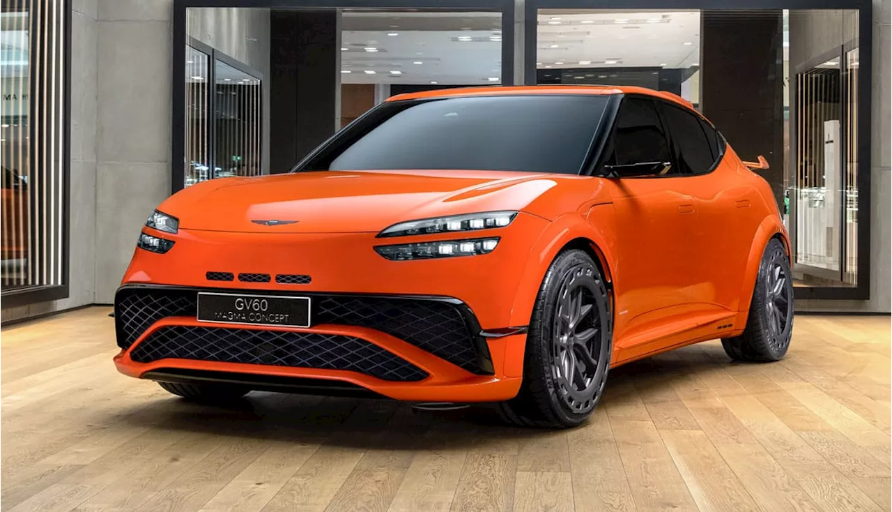 Genesis GV60 Magma mit N-Technologie gesichtet