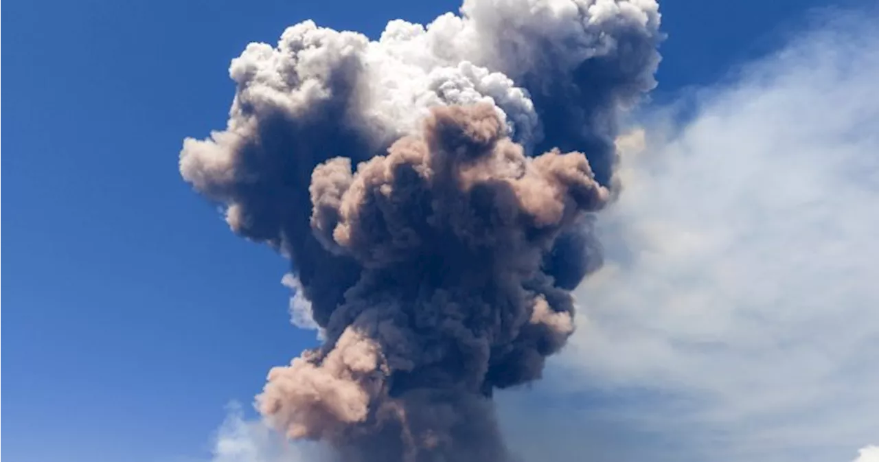 Mount Etna erupts in show of ash, smoke above Sicily
