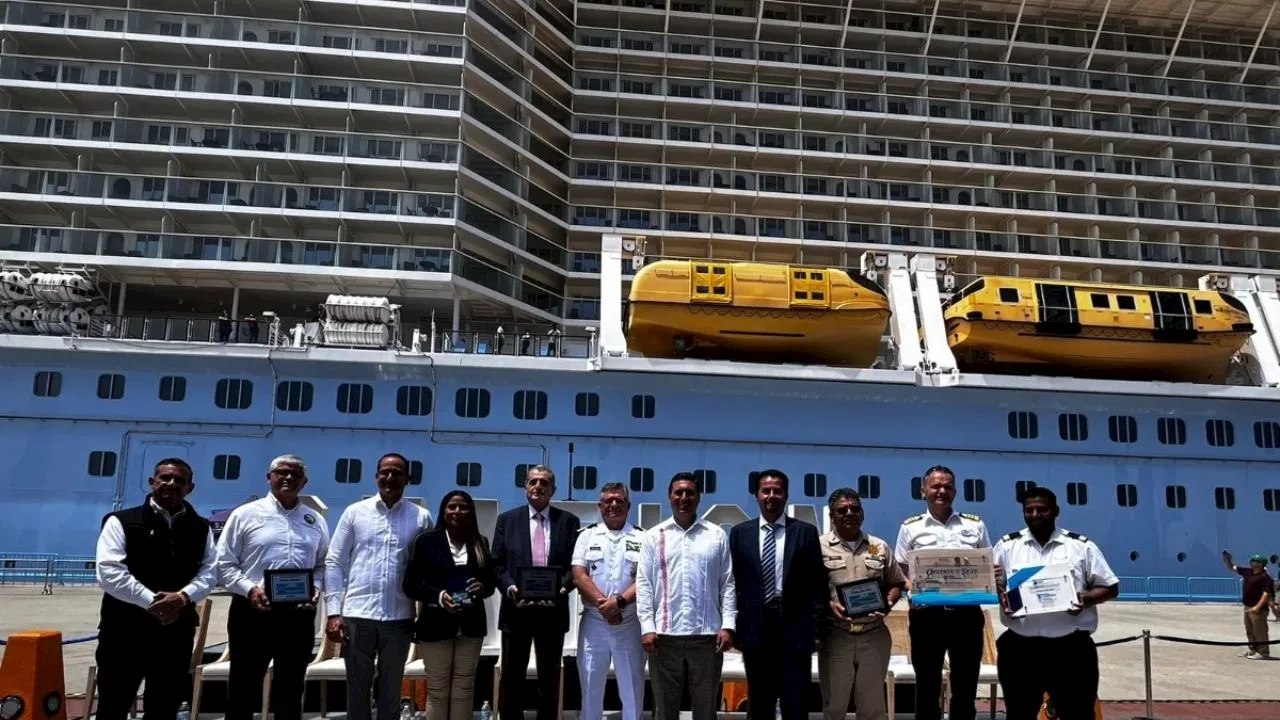 Ensenada recibe al crucero más grande en su historia; proyectan récord de arribos