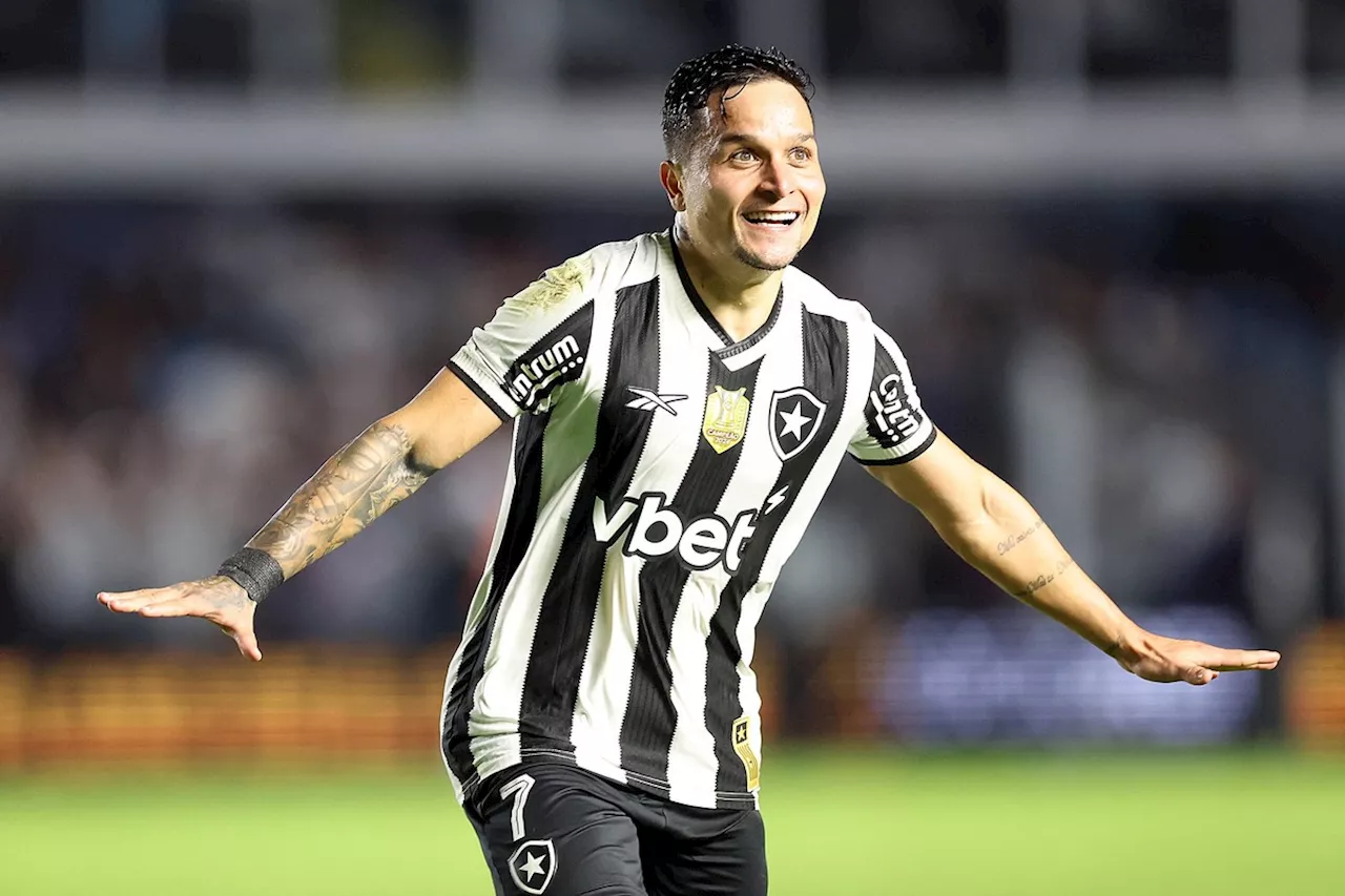 Botafogo vence Santos fora de casa após expulsão de Neymar