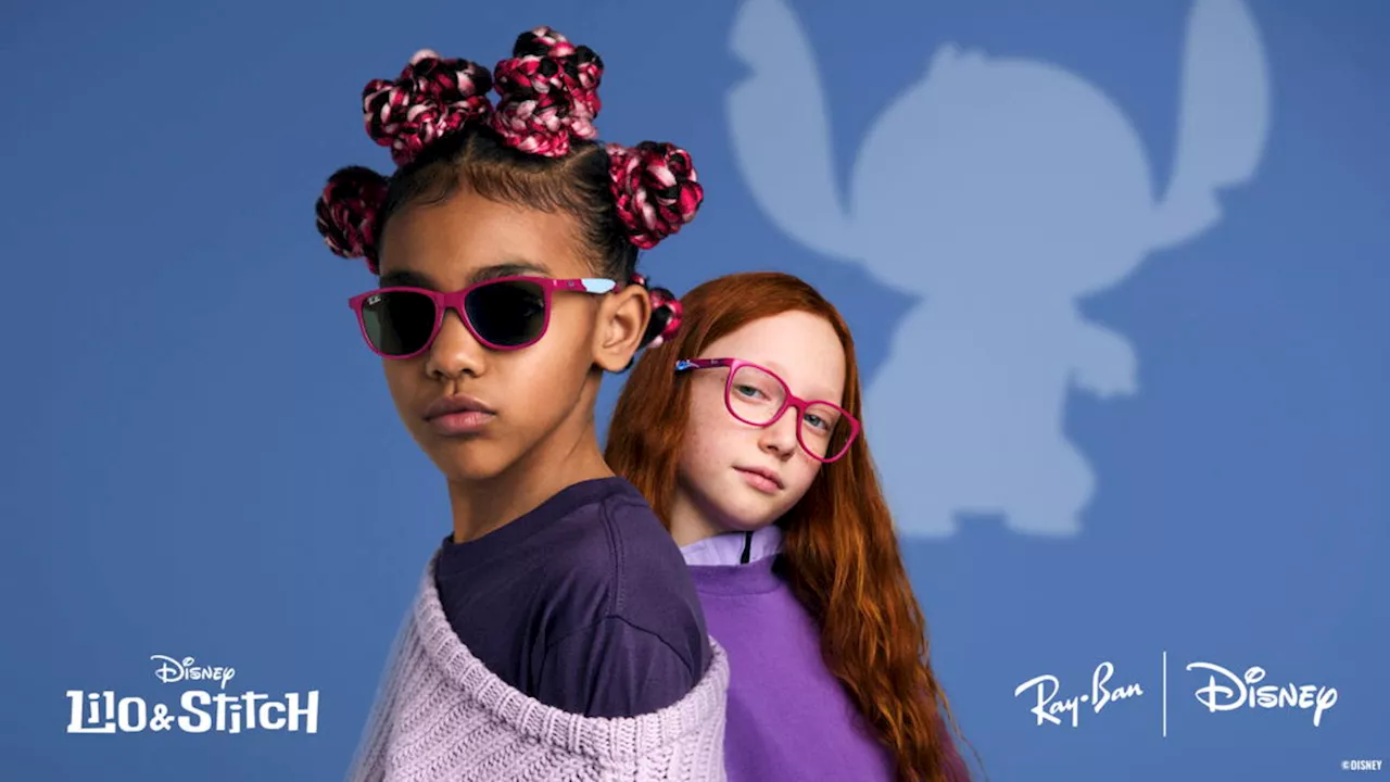 Luce muy fashion con los lentes oftálmicos o para sol que Lilo & Stitch tienen para ti