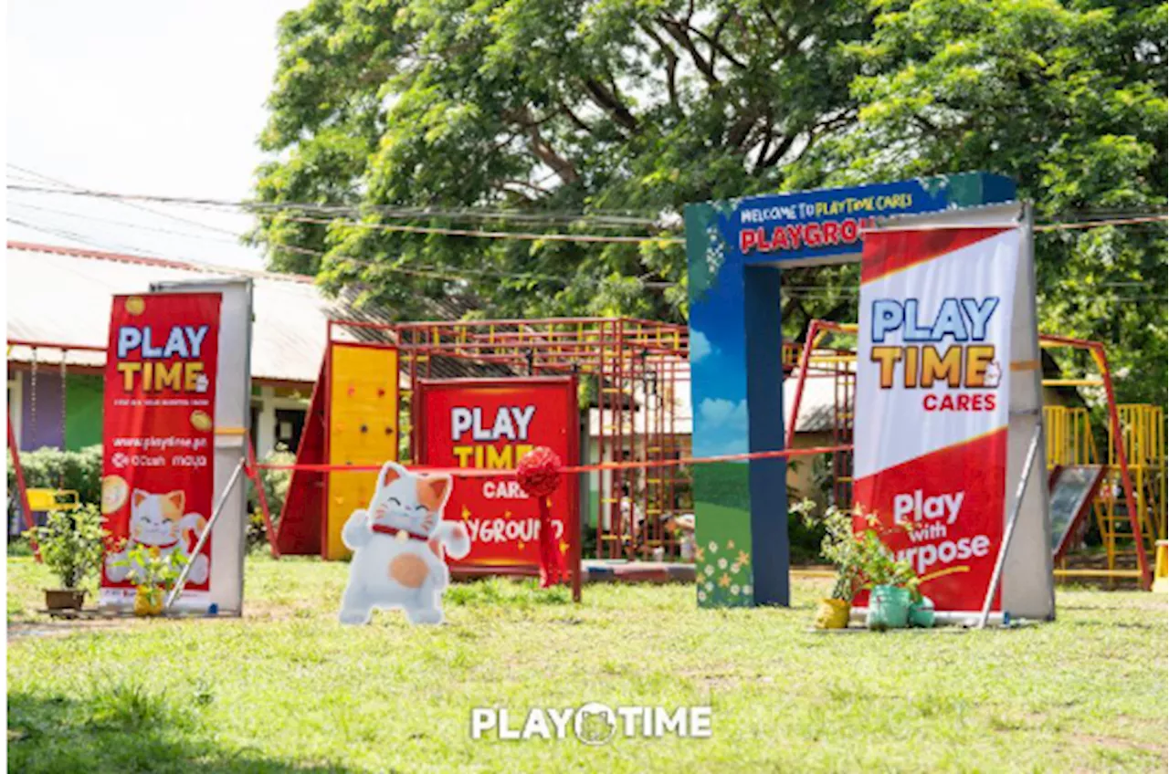 PlayTime CARES turns over first PlayTime Playground to Gawad Kalinga Village to nurture holistic child development