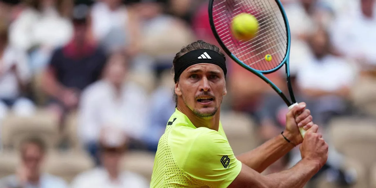 French Open: Zverev in Paris im Viertelfinal – Griekspoor gibt auf