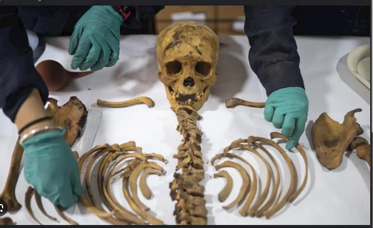 Peru gas workers find thousand-year-old mummy
