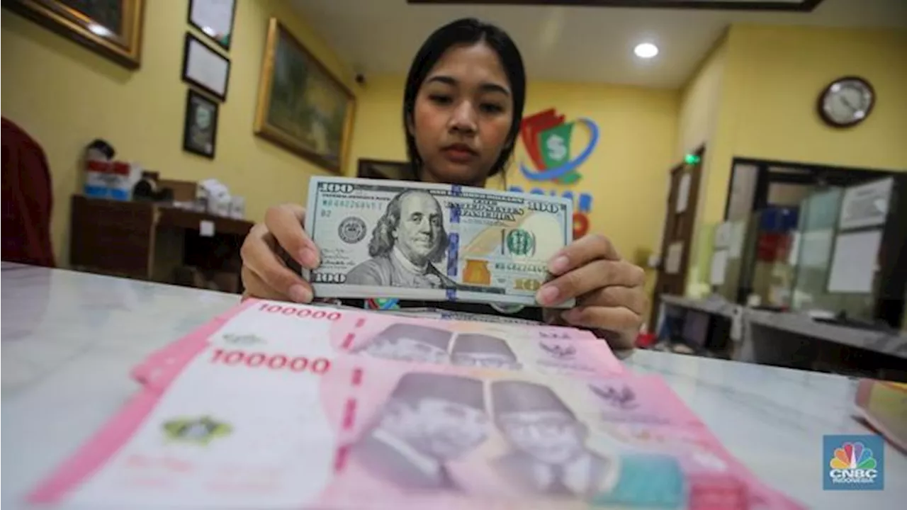 Nilai Tukar Rupiah Menguat Tipis, Dolar AS Turun ke Rp16.380