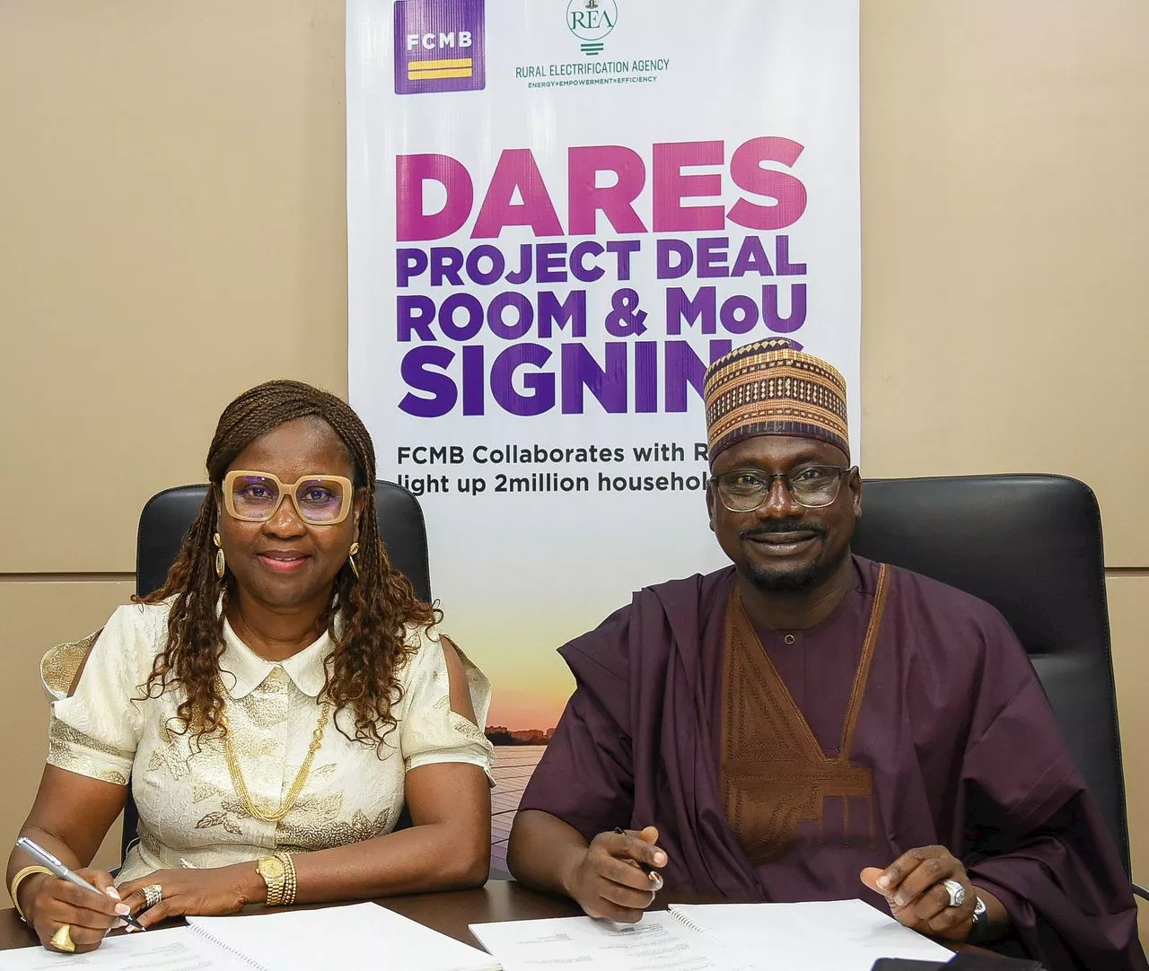 REA partners with FCMB to launch ₦100 billion financing facility to accelerate electricity access for two ...