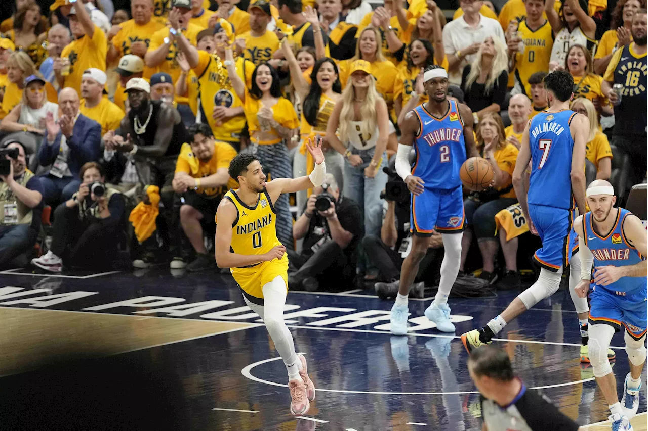NBA: Pacers cruise past Thunder, send Finals to Game 7
