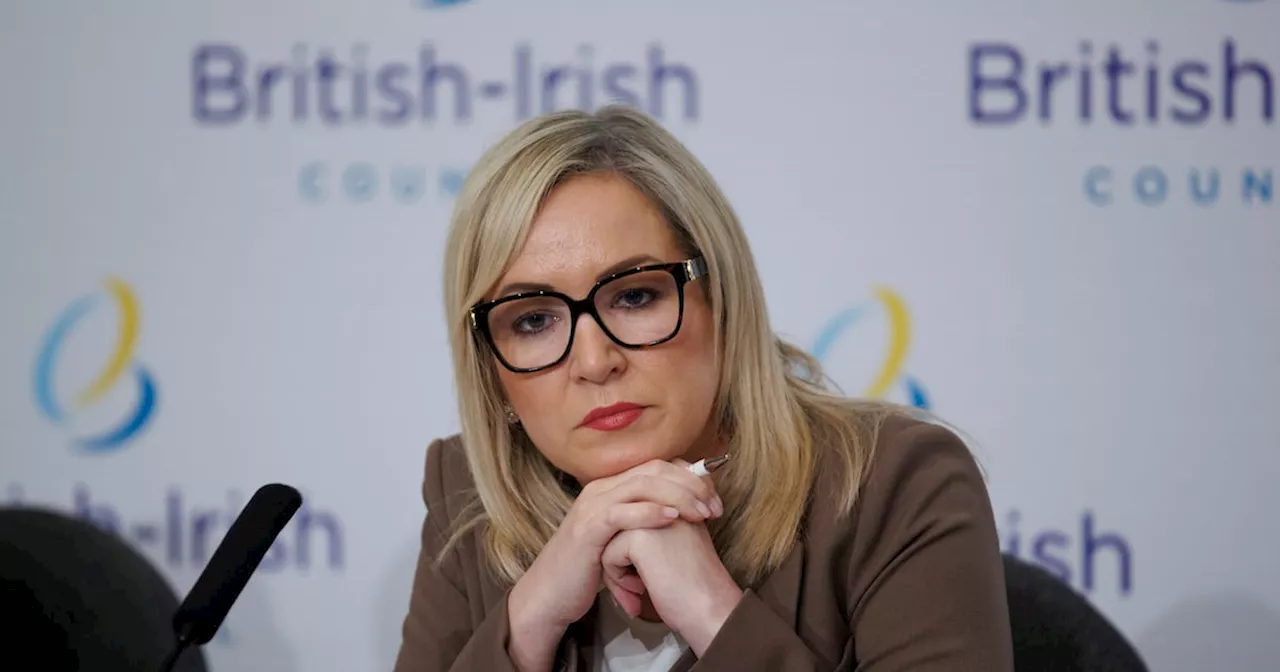 Sinn Féin’s Michelle O’Neill declines to rule out presidential run