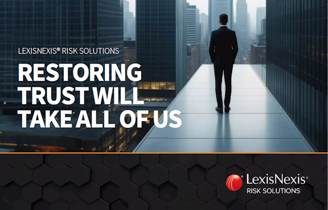 Restoring trust will take all of us