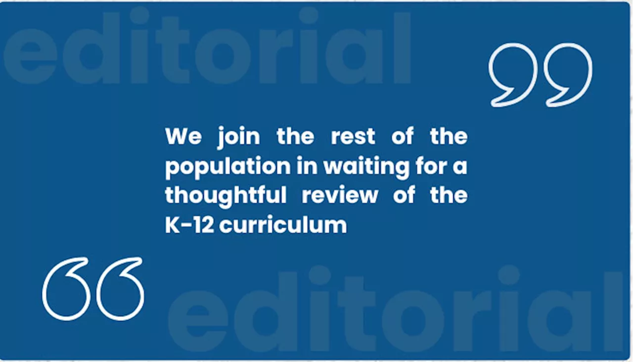Re-examining the K-12 curriculum