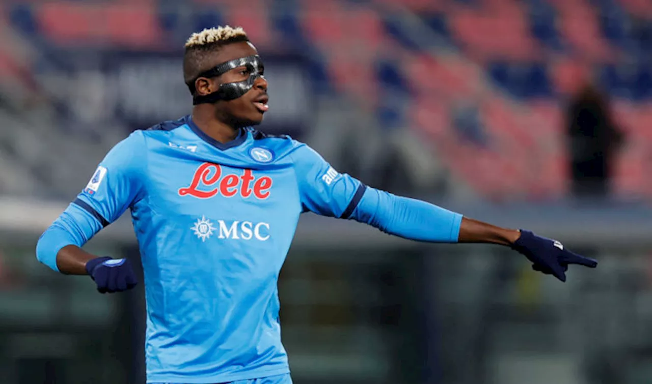 Why I wear face mask on pitch – Victor Osimhen