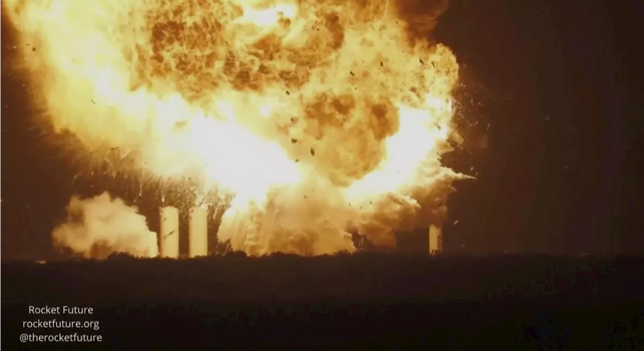 SpaceX rocket explodes in Texas testing