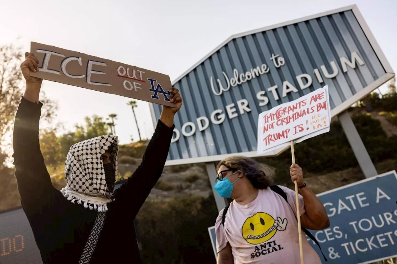 US immigration agents barred from LA Dodgers' stadium