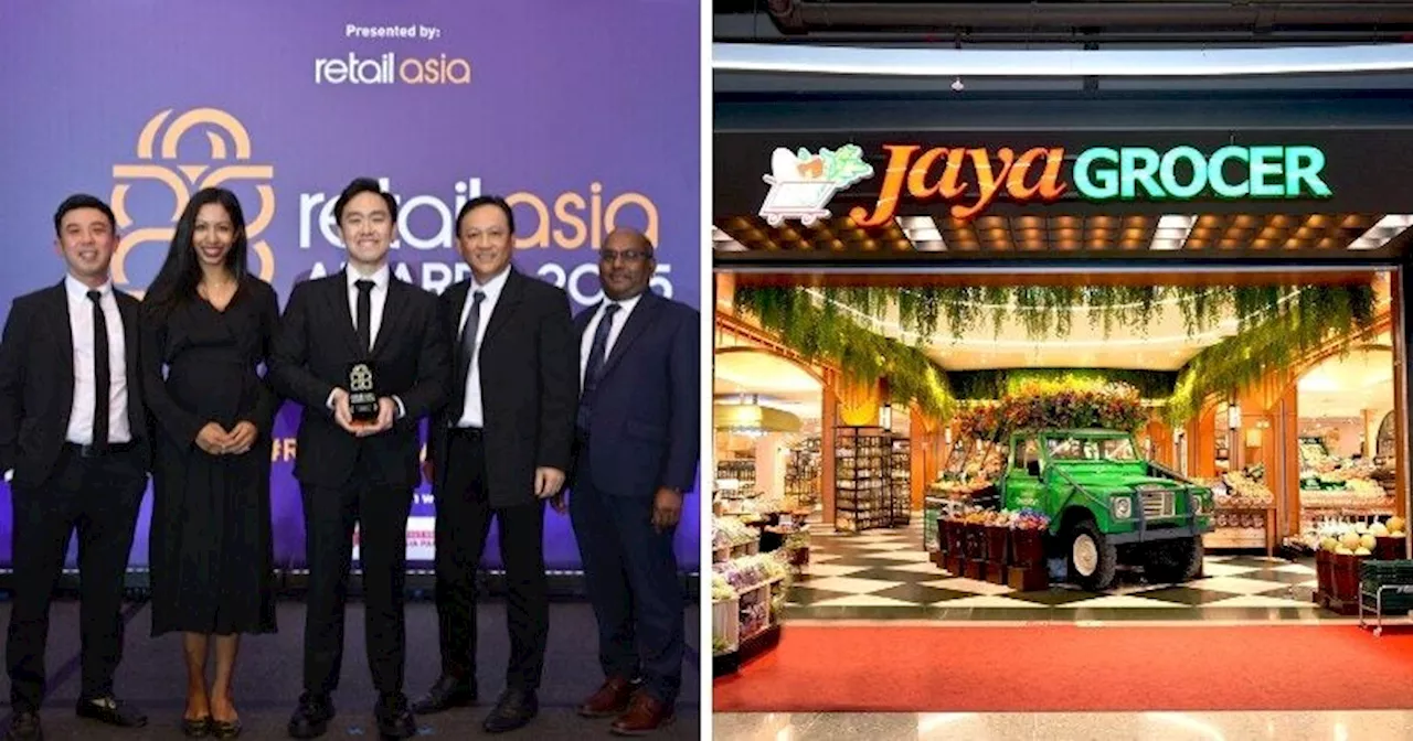 Shaping the Future of Retail: Jaya Grocer Named Malaysia's Supermarket of the Year at Retail Asia Awards 2025