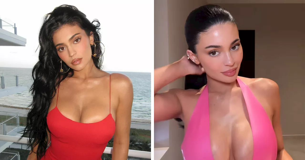 'They Are Way Too Big For Her Frame': Kylie Jenner Nearly Spills Out Of Top After Breast Job Confession