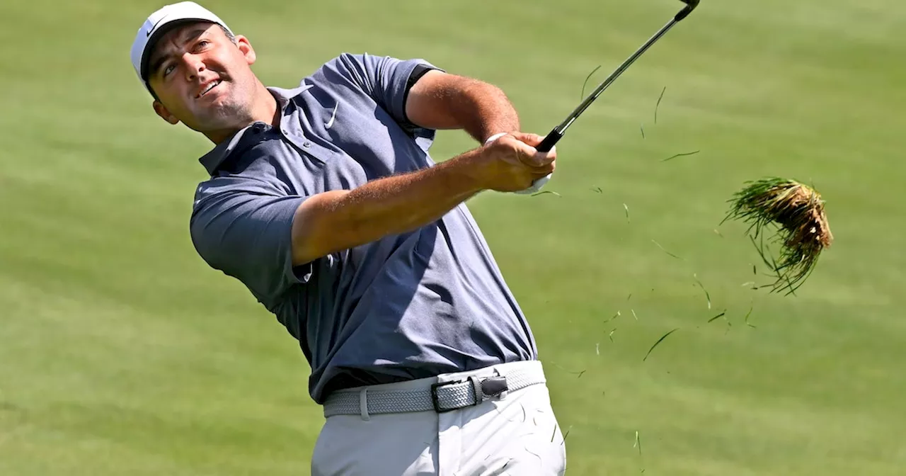 Scottie Scheffler in 3-way tie with Tommy Fleetwood, Justin Thomas