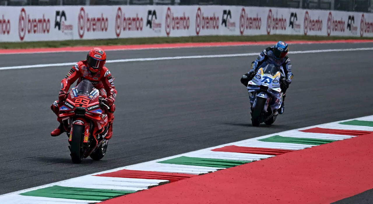 Moto Gp, Sprint Mugello: Marc Marquez primo davanti al fratello Alex e a Bagnaia. Cosa è successo e la griglia