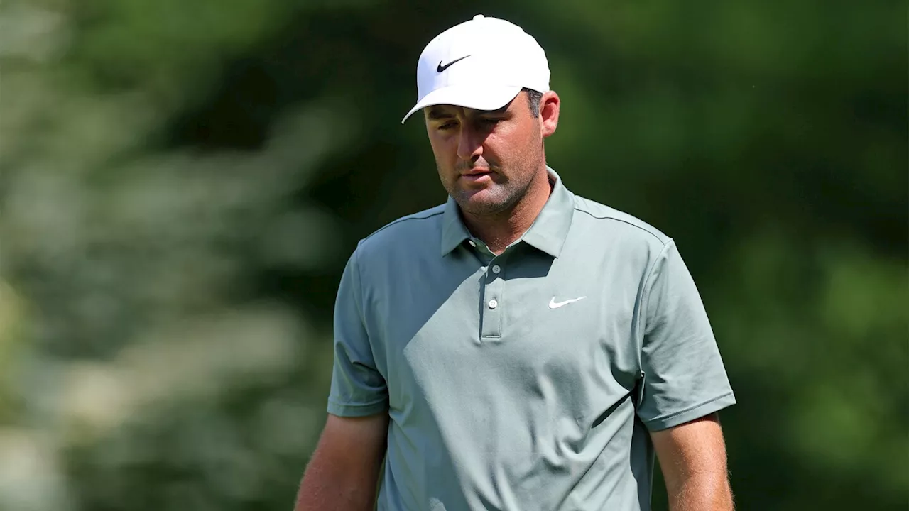 Scottie Scheffler opens third round with triple bogey to tumble down Travelers Championship leaderboard