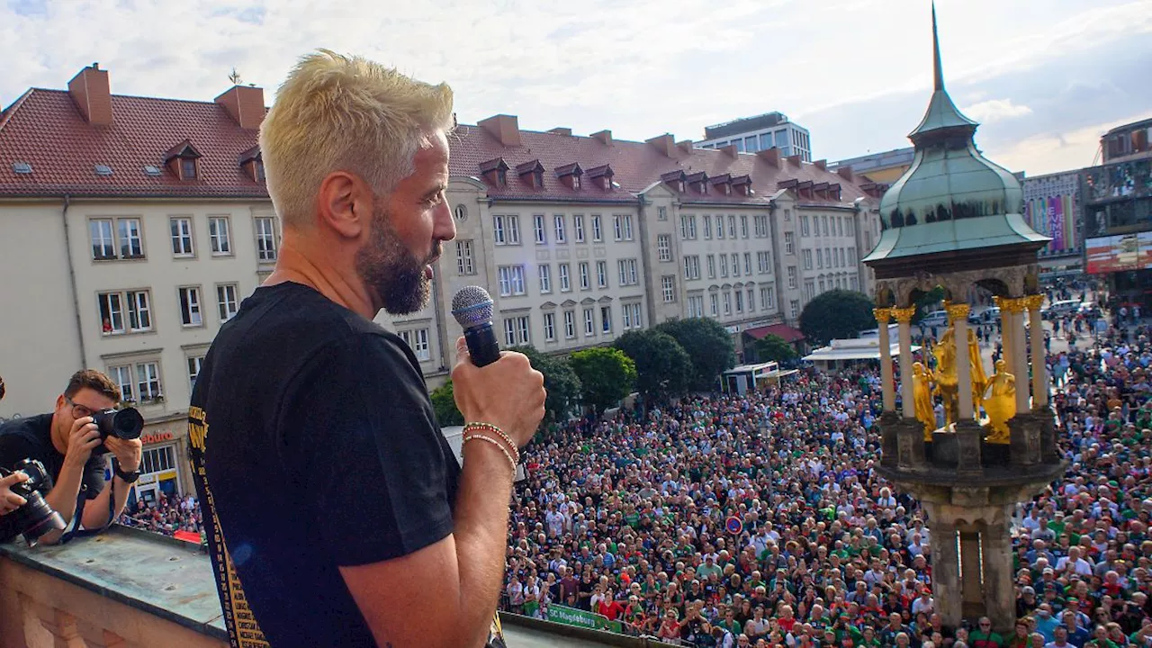 Handball: SCM-Trainer Bennet Wiegert blondiert sich nach Champions-League-Titel die Haare