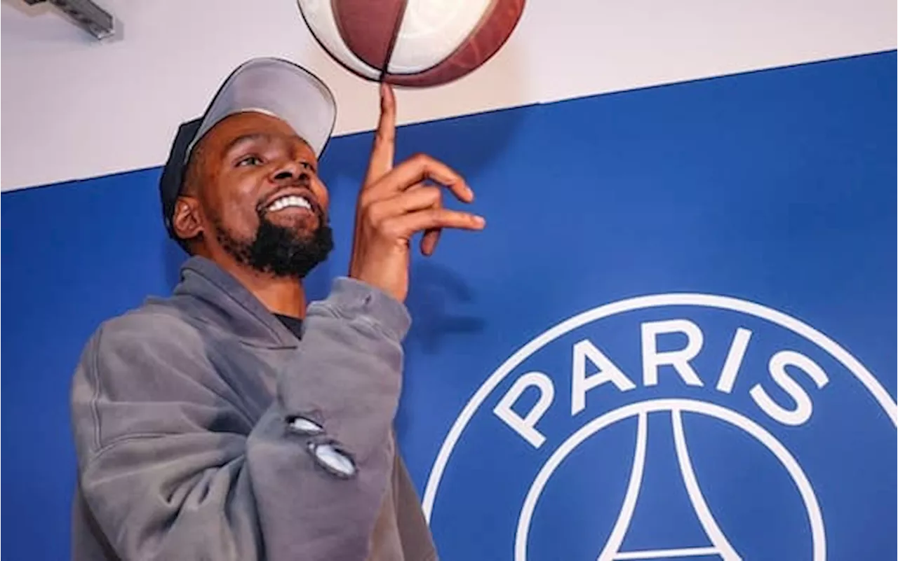 NBA, Kevin Durant investe nel PSG in vista di una possibile espansione nel basket