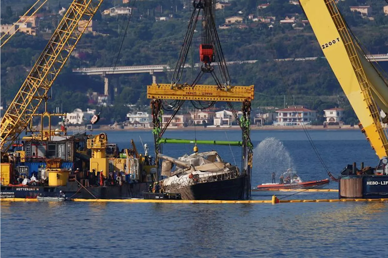 Tech tycoon Lynch's doomed Bayesian yacht lifted to surface