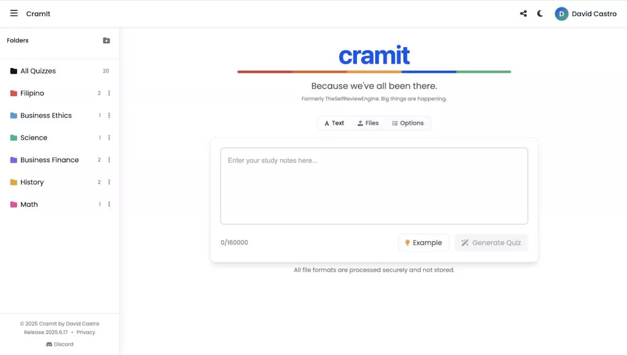 CramIt: The AI Study Hack Helping 2,000+ Filipino Students Crush Cram Sessions Instantly