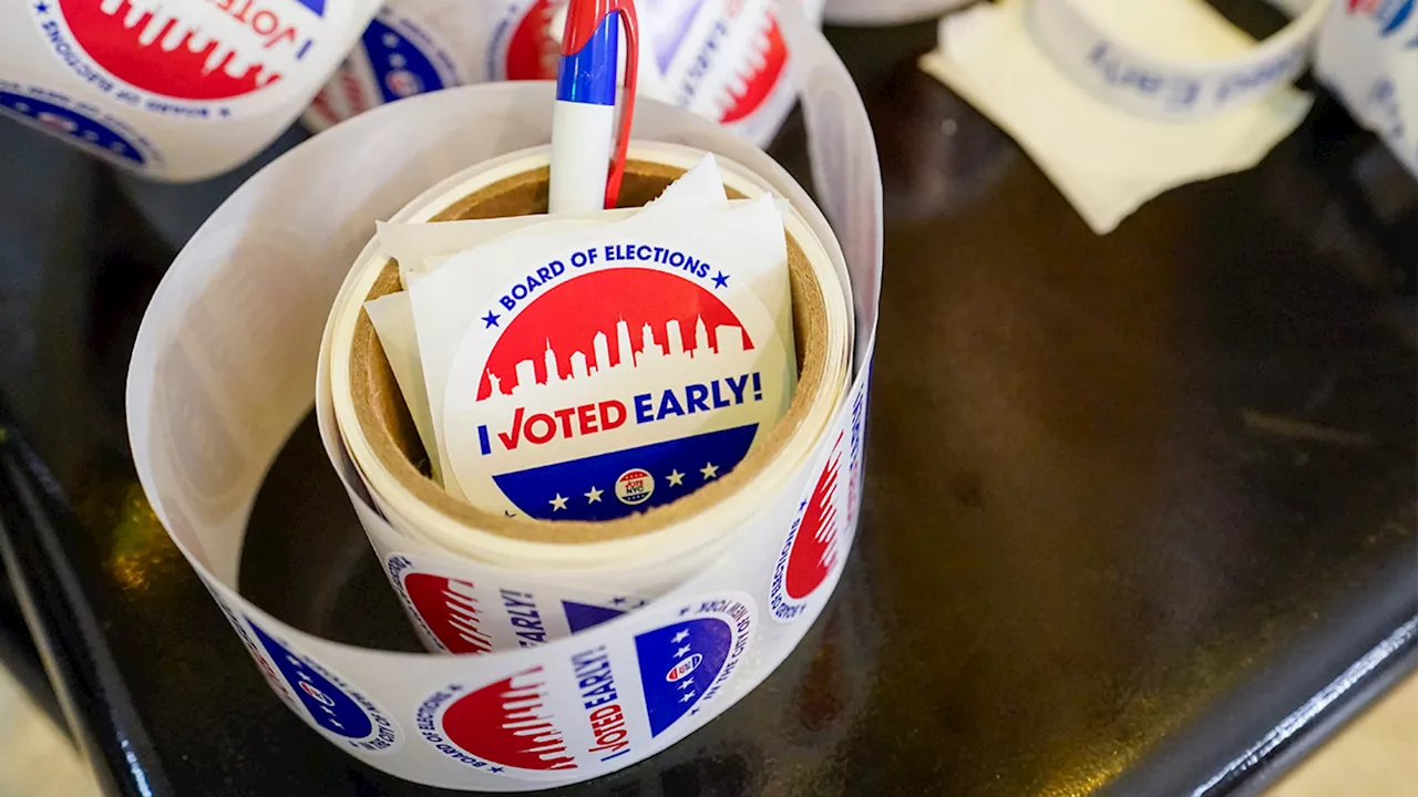 Final day for early voting in New York City; mayoral candidates make last push ahead of primary