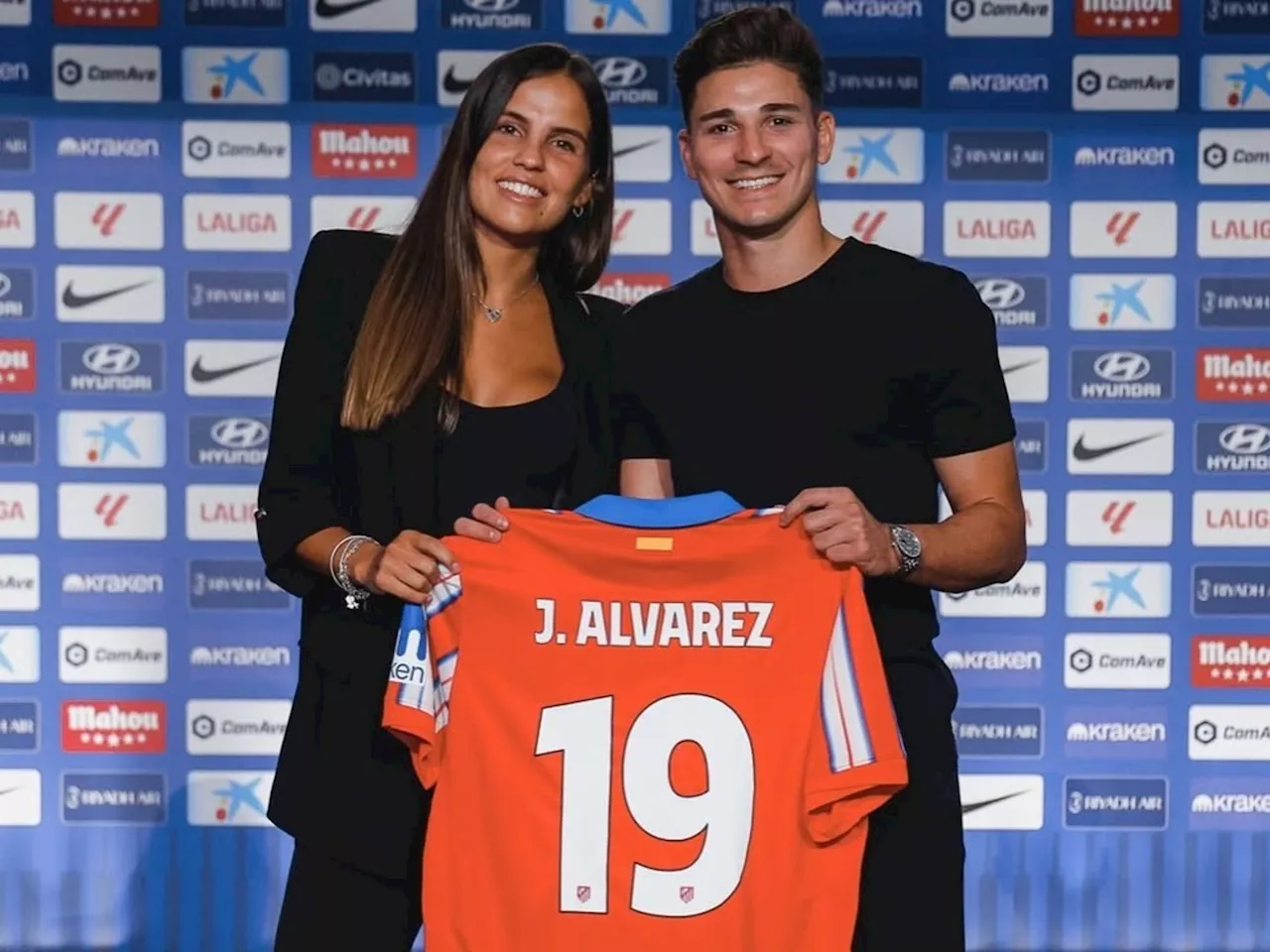 Julián Álvarez confirmó que será papá por primera vez y quiere festejar con el Atlético de Madrid: 'Ojalá haga muchos goles...'