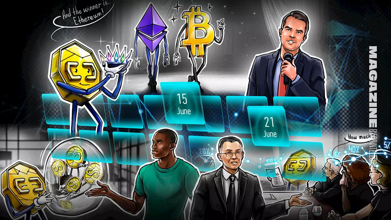 History suggests Bitcoin taps $330K, crypto ETF odds hit 90%: Hodler’s Digest, June 15