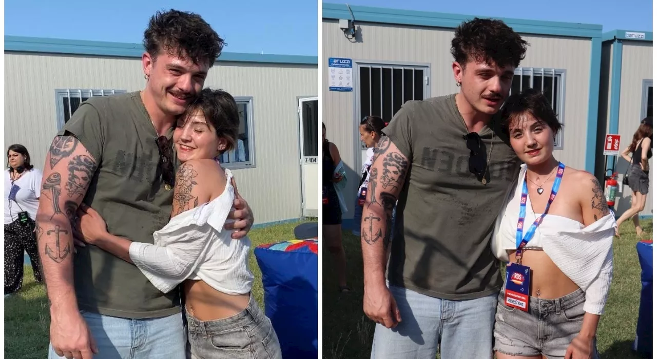 Olly e l'abbraccio con Aurora, la fan 19enne uscita dal coma: «Mamma mi faceva ascoltare le sue canzoni in ter