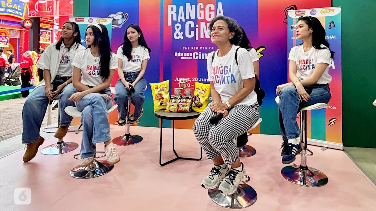 Kompaknya Geng Cinta Versi Gen Z Promosi Film Rangga & Cinta di PRJ 2025
