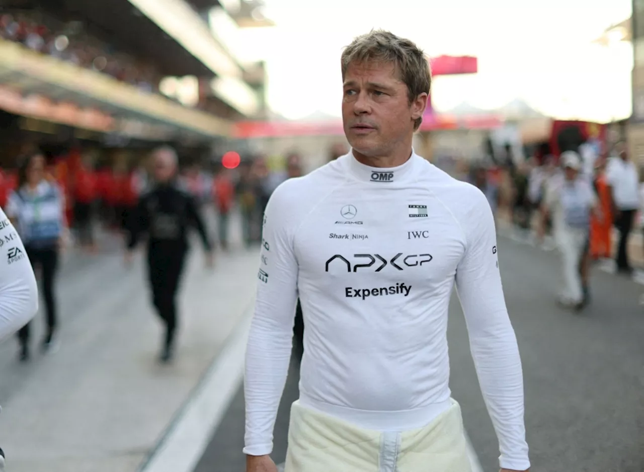 Brad Pitt takes on F1 for real, drives McLaren at Austin’s Circuit of the Americas