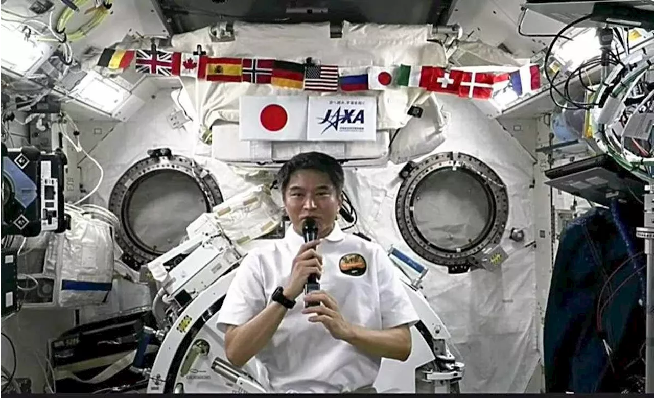 Japanese astronaut finds ISS commander role highly rewarding; due to return to Earth in July