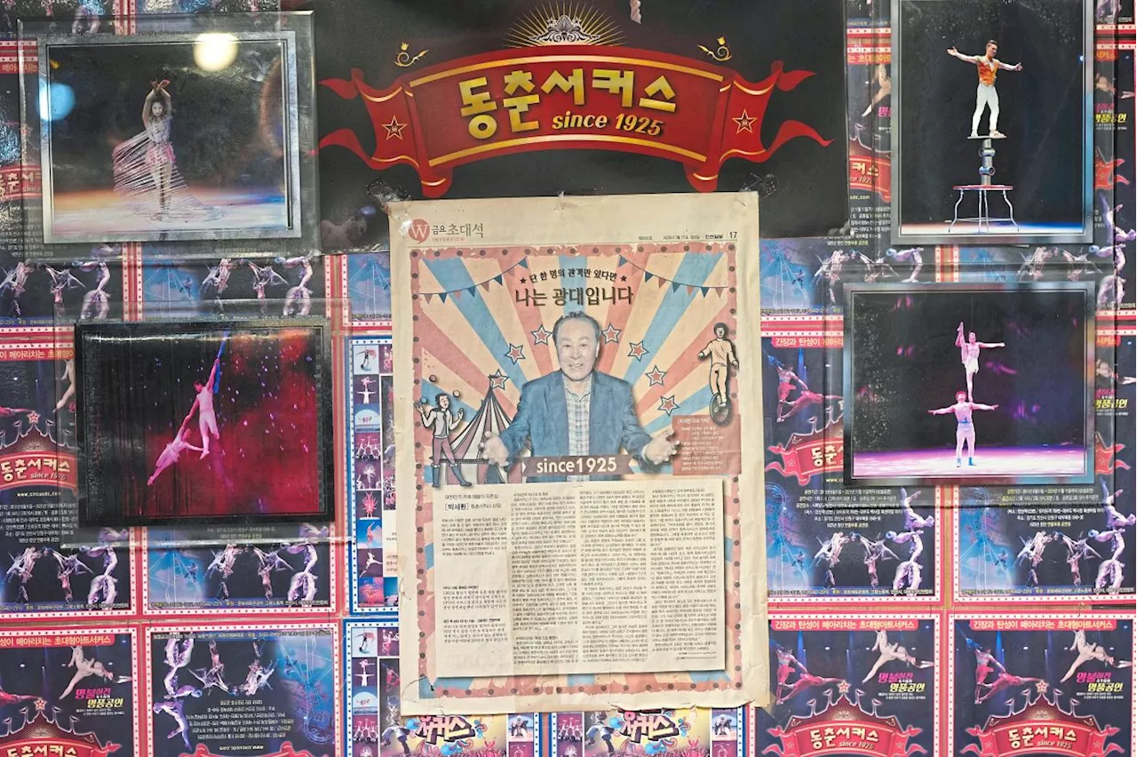 South Korea's last circus, Dongchoon, holds up as it marks centennial